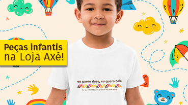 Peças infantis na Loja Axé